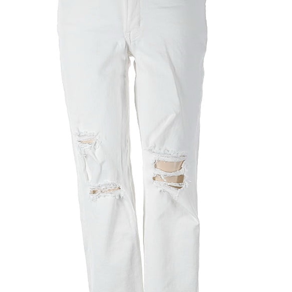 H&M White Women Jeans